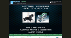 Desktop Screenshot of materialmovell.com